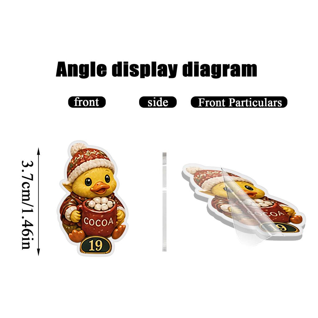 Weihnachts-Adventskalender - Feiertags-Countdown-Kalender für Kinder
