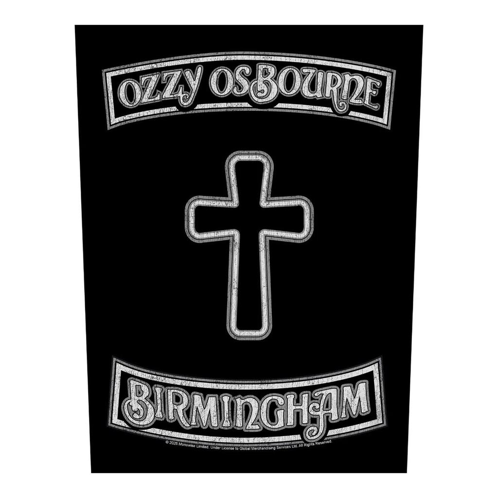 Ozzy Osbourne Birmingham Tapered Patch