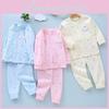 Baby Cotton Underwear Set With Open Front Cardigan For Newborns And Toddlers