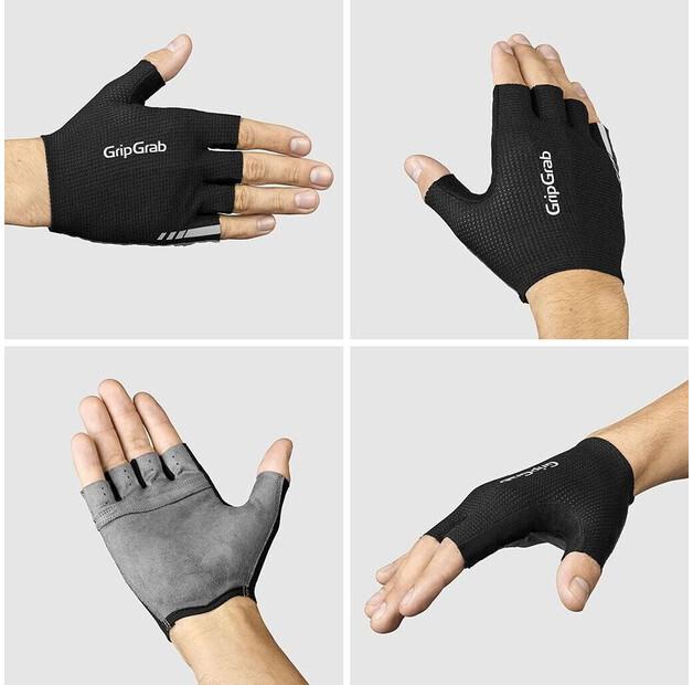 Велосипедные перчатки GripGrab Pacr Insidegrip (черный)