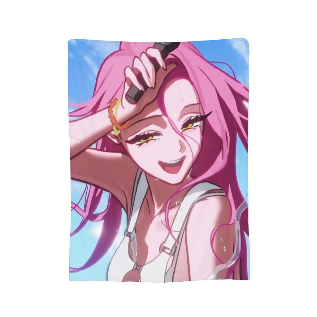 Mizi ALNST Zombie Stage Blanket Cartoon Flannel Throw Blanket Bedroom Sofa Decoration Soft Warm Bedspread