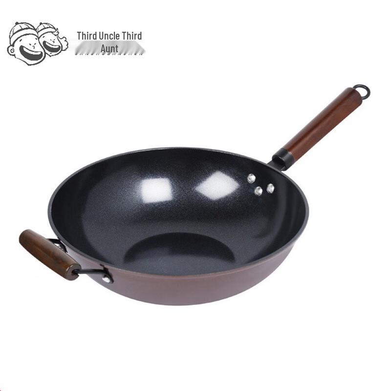 36CM Non-stick Ceramic Iron Wok