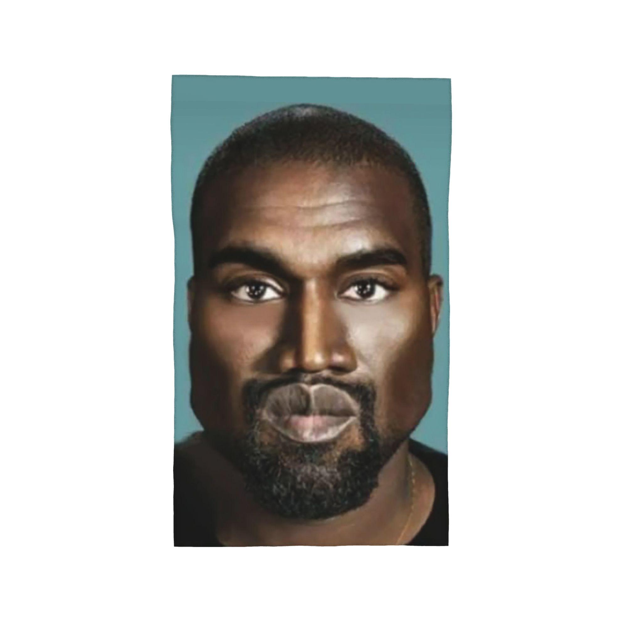 

Funny Kanye West Meme Soft Face Towel Quick Dry Pool Bath Cotton Towels Absorbent Quick W30*H60(CM)
