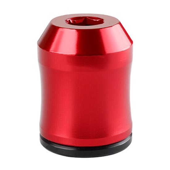 Magnetischer Schraubring für 1/4-Zoll-Sechskantbits Verhindert Abrutschen der Schraube Leichtes Aluminiumgehäuse Schraubenstabilisator DIY-Werkzeug