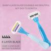 4ks náhradní břity holicí strojky pro ženy 4vrstvé břity Výrobky osobní péče pro hladké holení