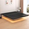 Modern Cream Tatami Style Suspended Double Bed for Adults in Rental Apartments
