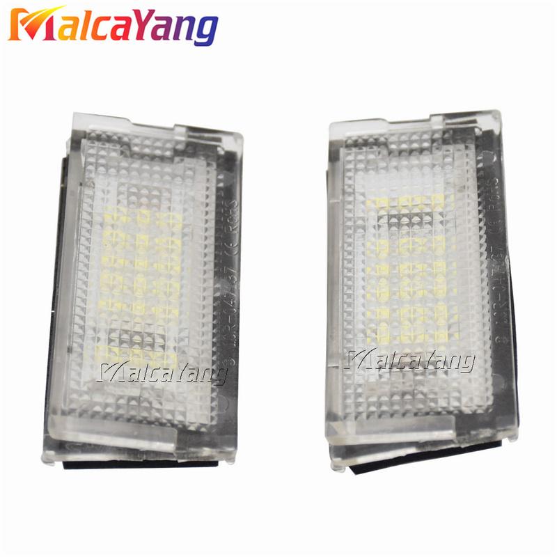 12V 18LED Number License Plate Light For BMW 3 Series E46 4D 1998-2003 5D Touring 1998-2005 Cold White CANBUS Car No Error