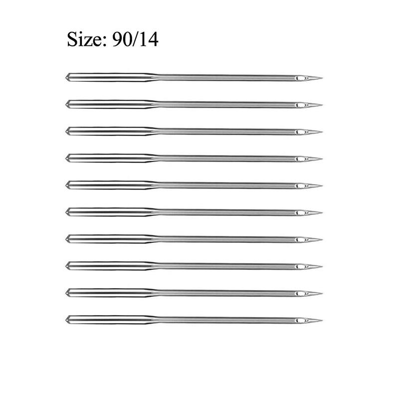 10Pcs Sewing Machine Needles Universal Heavy Duty #9 #11 #14 #16 #18 For Singer Brother Janome