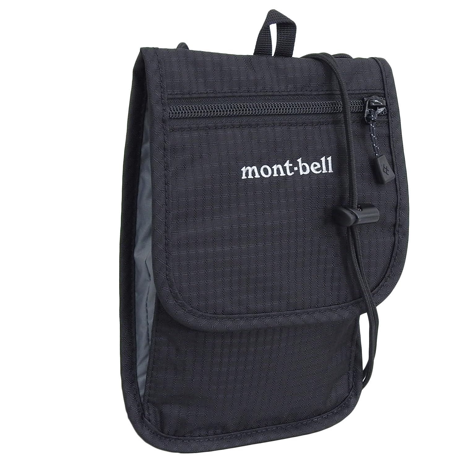 montbell shoulder wallet nylon travel wallet 1123894 black