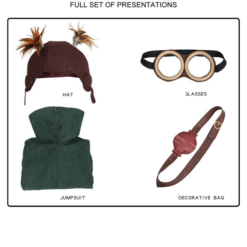 

Маленький Кошмар Персонаж Набор Хэллоуин Костюм Одежда для Выступлений Косплей 3XL