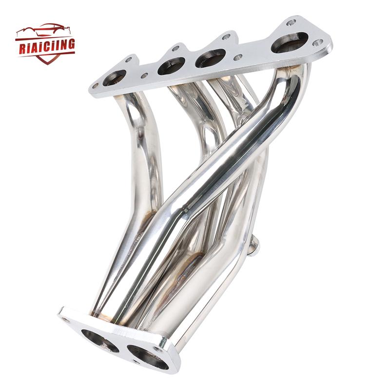 Stainless Racing Manifold Header Exhaust For Honda Accord 98-02 LS4 Combo 1998-2002 Honda Accord F23 DX LX EX L4 2.3L