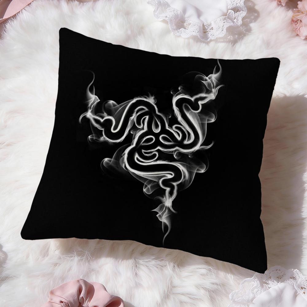 Retro R-RazerS Cushion Cover Premium Comfort Reversible Pillow Cove -Two In One Design for Any Room & Car Interior