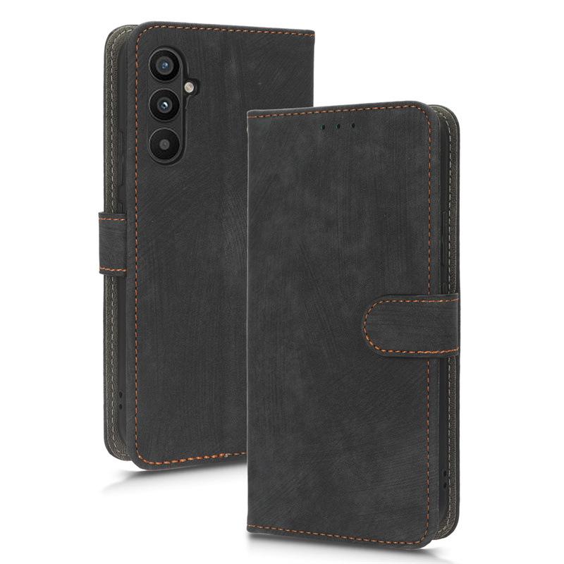 Samsung A17/A16 & Galaxy A25/A15 Leather Flip Case with Anti-theft Card Protection for A57.
