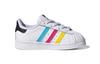 Adidas Originals SUPERSTAR Abrasion Resistant Low top Toddler Shoes White Infant And Toddler FW5240