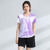Unisex Badminton Sport Set Short Sleeve Top Shorts Men Women Kids Athletic Wear