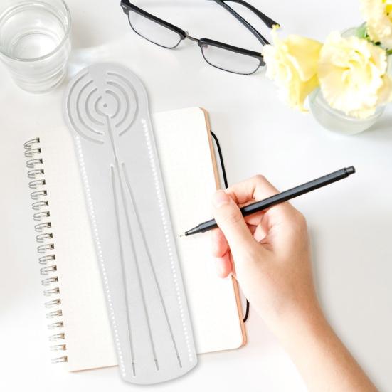 Acrylic Drawing Stencil Portable Artist Template Guide for Paper Fabric Wood Travel-friendly Drawing Tool for Sketching Doodling Painting