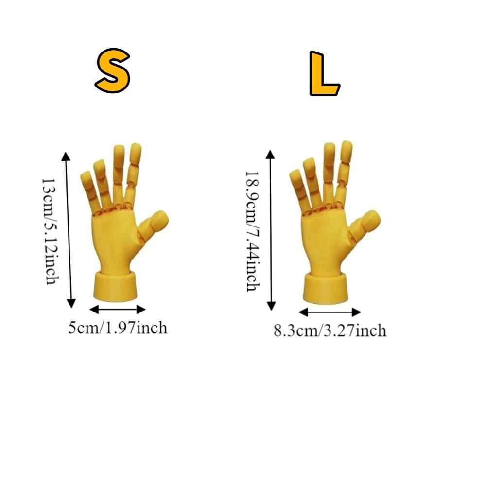 Novelty 3D Printed Hand Model Unique Movable Joint Hand Articulated Hand Model Friends Gift