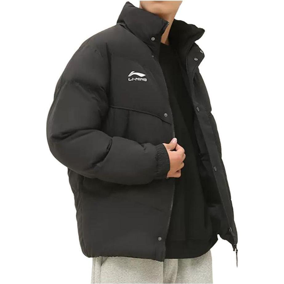 Li Ning Puffer Jacket Men's Black YJMT017-B