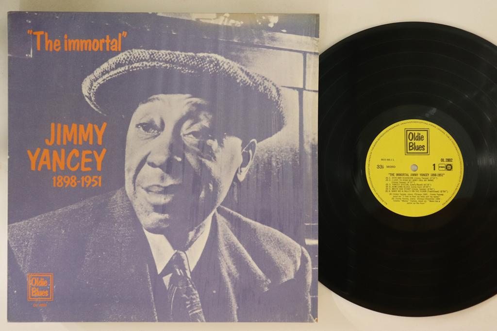 LP Record JIMMY YANCEY - Immortal Jimmy Yancey 1898-1951 OL2802 OLDIE BLUES Netherland Blues Used