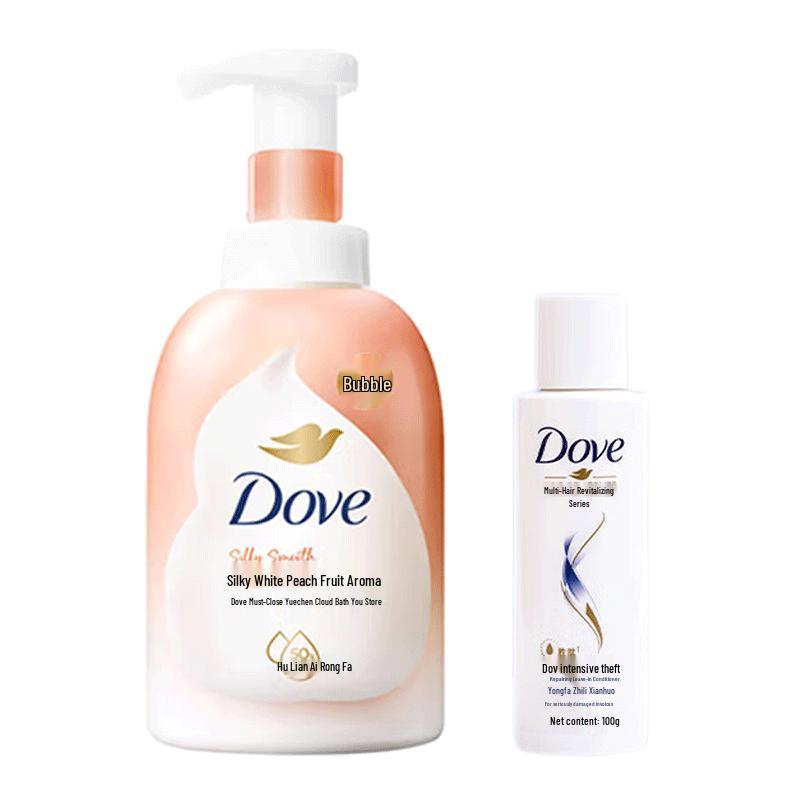 

Dove White Peach Fruity Mousse Shower Foam
