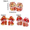 Cute Chinese New Year Couplets Paper Spring Festival Door Sticker  Living Room