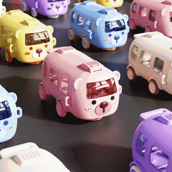 Excavator Water Bottle for Kids 500ml Leak-Proof Cartoon Cup with Wheels Adjustable Strap