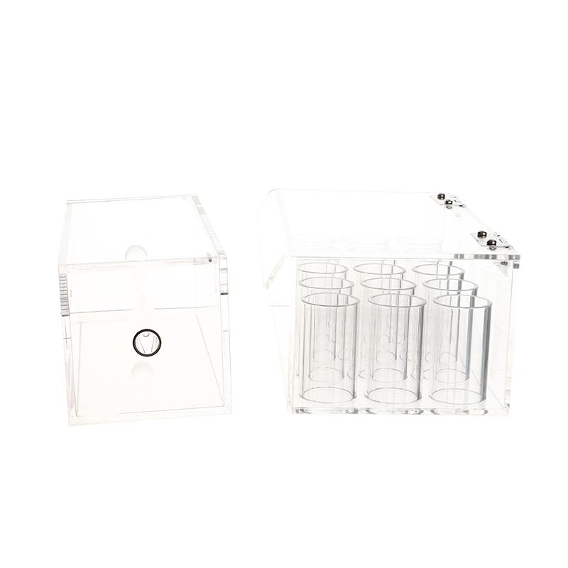 Dental Arcylic Dispenser Power Elastic Chain Storage Box Ligature Ties Placement Holder Organizer Dentist Lab Placer Case