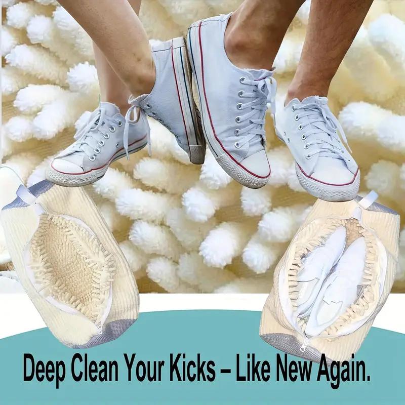 1Pc Shoe Washing Machine Bag Dryer Laundry Shoe Bag Reusable Dustproof Shoe Bag Cleaning Bag Suitable for Tennis Sports Shoes