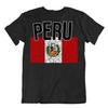 Peru Flagge T-Shirt Mode Länder Souvenir Stolz Logo T-Shirt
