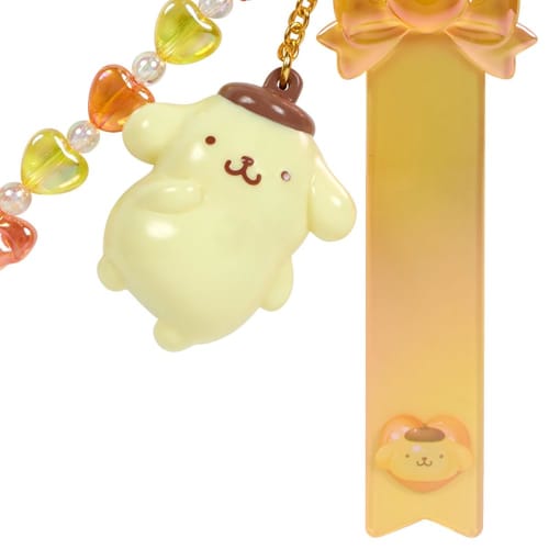 Sanrio Clear Keychain Clear Plump 3D POMPOMPURIN 15 X 4.5 X 3cm Character 297682