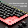 Kabelgebundenes Gaming-Tastatur- und Maus-Set LED-beleuchtete mechanische Tastatur 104 Tasten Maus Tastatur PC Gamer Zubehör