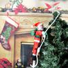 Funny Climb Ladder Doll New Year Christmas Decoration Kid Gifts Hanging Ornament Santa Claus