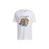 T Shirts Men's White Crew Neck Moderate Straight Fit H43986
