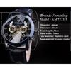 Forsining Men Fashion Casual Dial Tourbillon Mechanical Watch