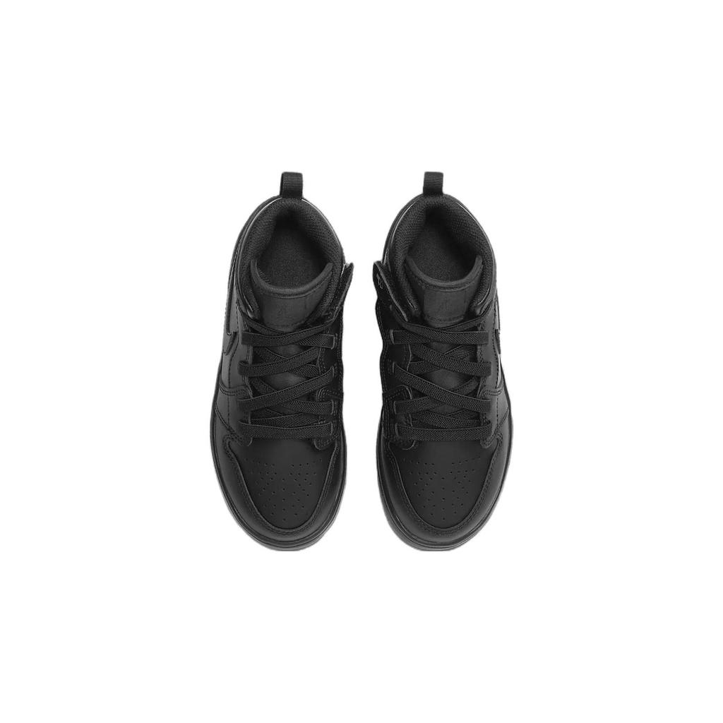 Jordan AJ1 Mid ALT Youth Black Triple Black DR9745-093