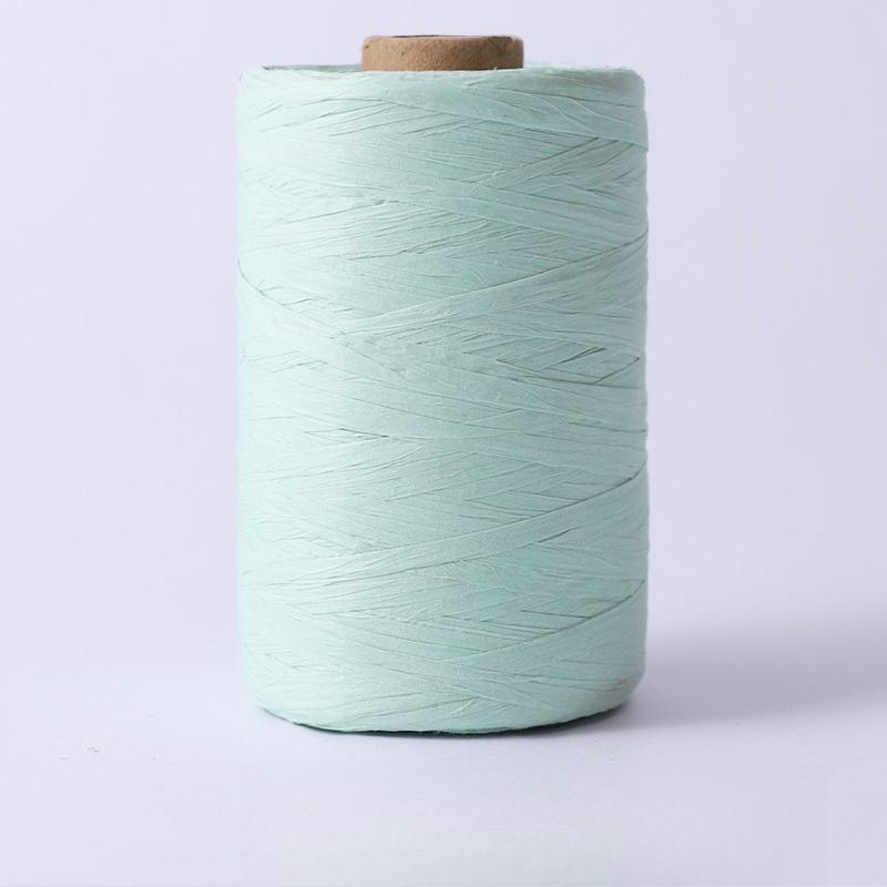 280-300M Natural Paper Raffia Yarn for Hand Knitting Crochet Straw Sandals Summer Hats DIY Hook Bags Cotton Grass Thread