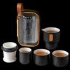 Portable Ceramic Gongfu Travel Tea Set