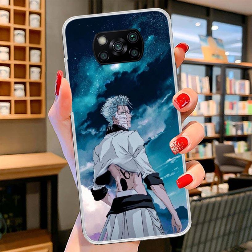 Bleach Grimmjow Cover Phone Case For Xiaomi Poco F7 Ultra X7 X6 X5 Pro M7 Redmi 15C 15 13C 13 12C 12 10C 10 9A 9C 9T 9 Shell Poc