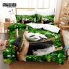 3pcs Duvet Cover Set, Panda 3D Bedding Set, Soft Comfortable Breathable Duvet Cover, For Bedroom Guest Room Decor
