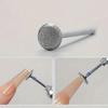 Manicure Flying Saucer Polishing Head T Round Metal Nail Drill Bit Short Tip Trimming DIY Nail Art Tool Accessories