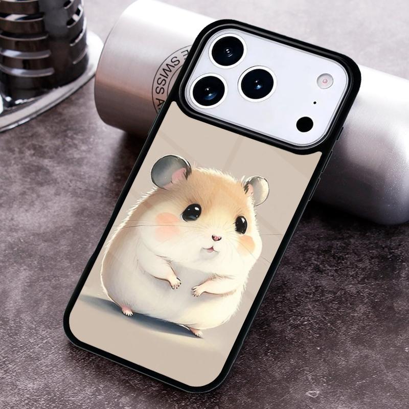

Hamster Art Phone Case for iPhone 17 16 15 Pro Max Air 14 13 12 11 Plus Shockproof Cover iPhone 16e