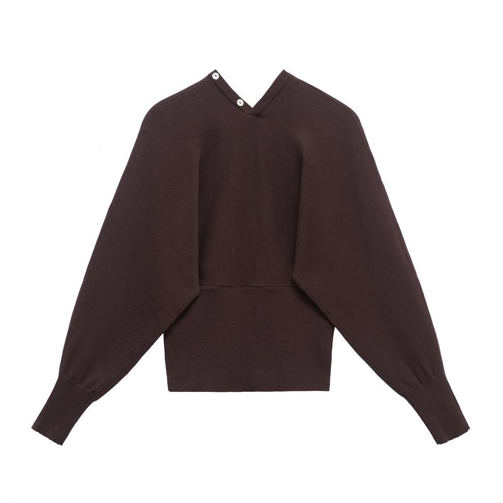  European and American Style, New Women's Fashion, Versatile, Cross-border French Slim Hem Knit Jacket