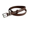 Elegant Caramel Color Genuine Leather Women's Belt For Versatile Fashion Styling
