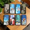 Takagi-san Nishikata Wholesome Couple Phone Case For Samsung Galaxy A73,A72,A71,A70,A53,A52,A51,Others Soft Black Cover