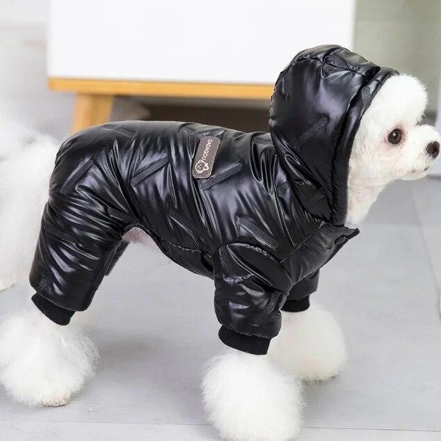 Warm Dog Clothes Winter Puppy Pet Coat Jacket For Small Medium Dogs Thicken Waterproof Yorkies Pets Clothing Hoodies Chihuahua