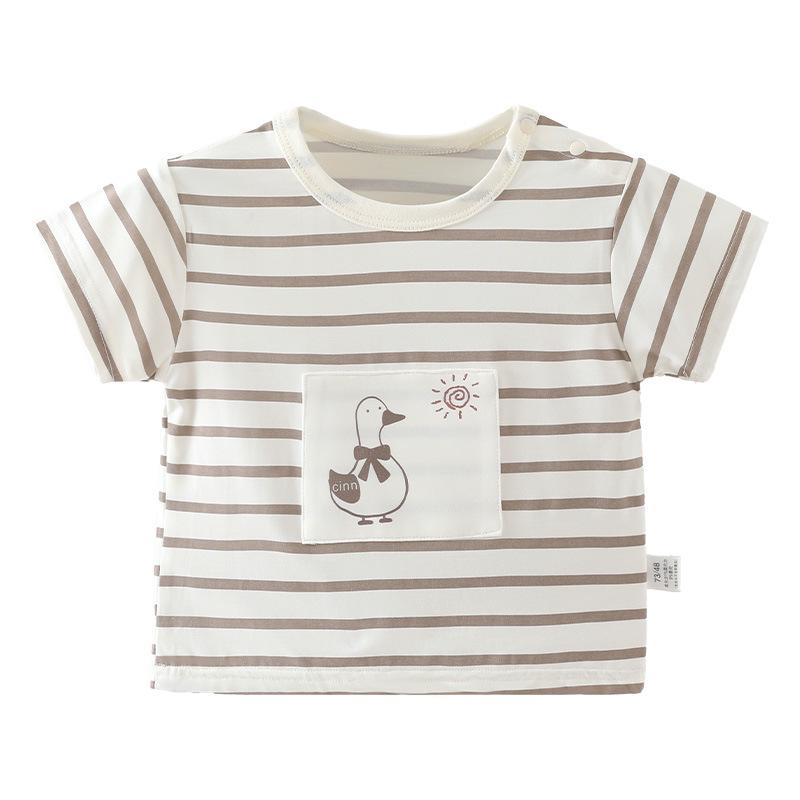 Children's Summer Short-Sleeve T-Shirt for Boys & Girls