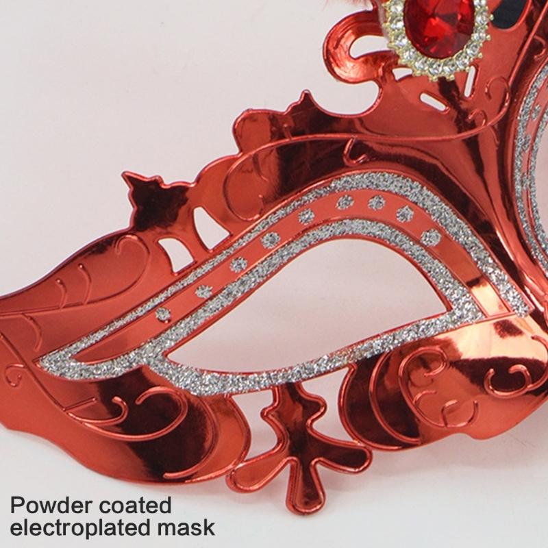 Couple Masquerade Mask Venetians Party Mask Halloween Costume Mask Mardi Gras Mask for Couples Women Men Half Face Mask