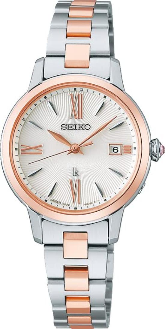 

[Seiko Watch] Rukia Grow SSVW206 жіночий срібло + рожеве золото
