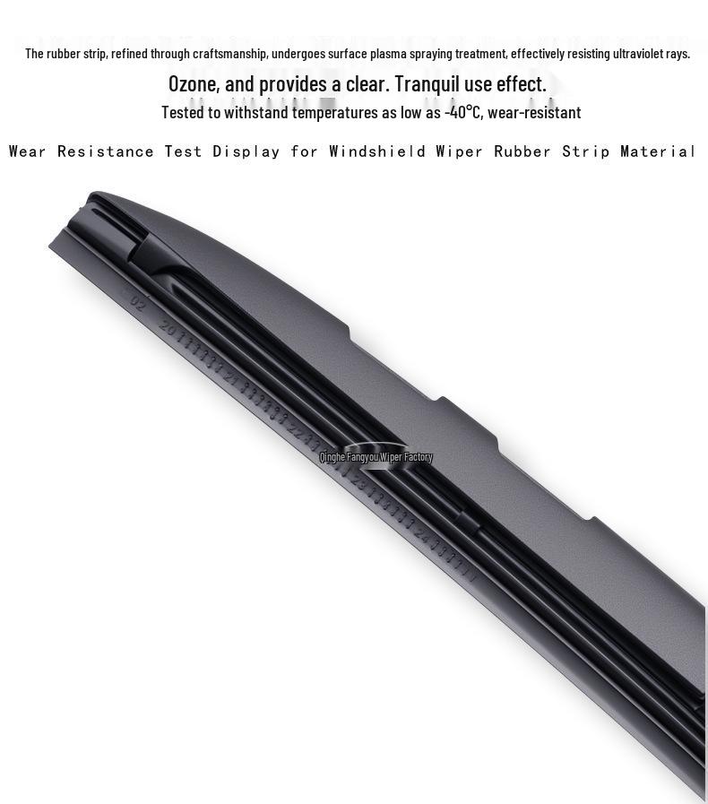 Three-Section Wiper Blade for Tank 300/500/700/900 Vehicles with Eraser Strip