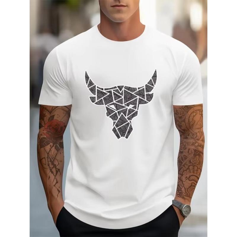 Men's T-Shirt Quick Drying Tops Summer Fashion Street Short Sleeve Tee Shirts 3D Graphic Print Tees Oversized Male Clothing